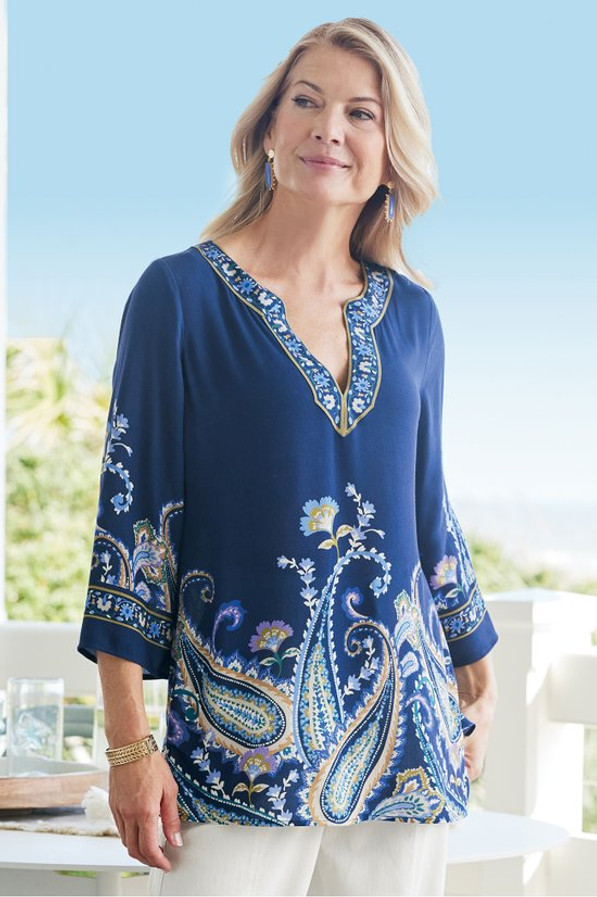 Elma 3/4 Sleeve Tunic