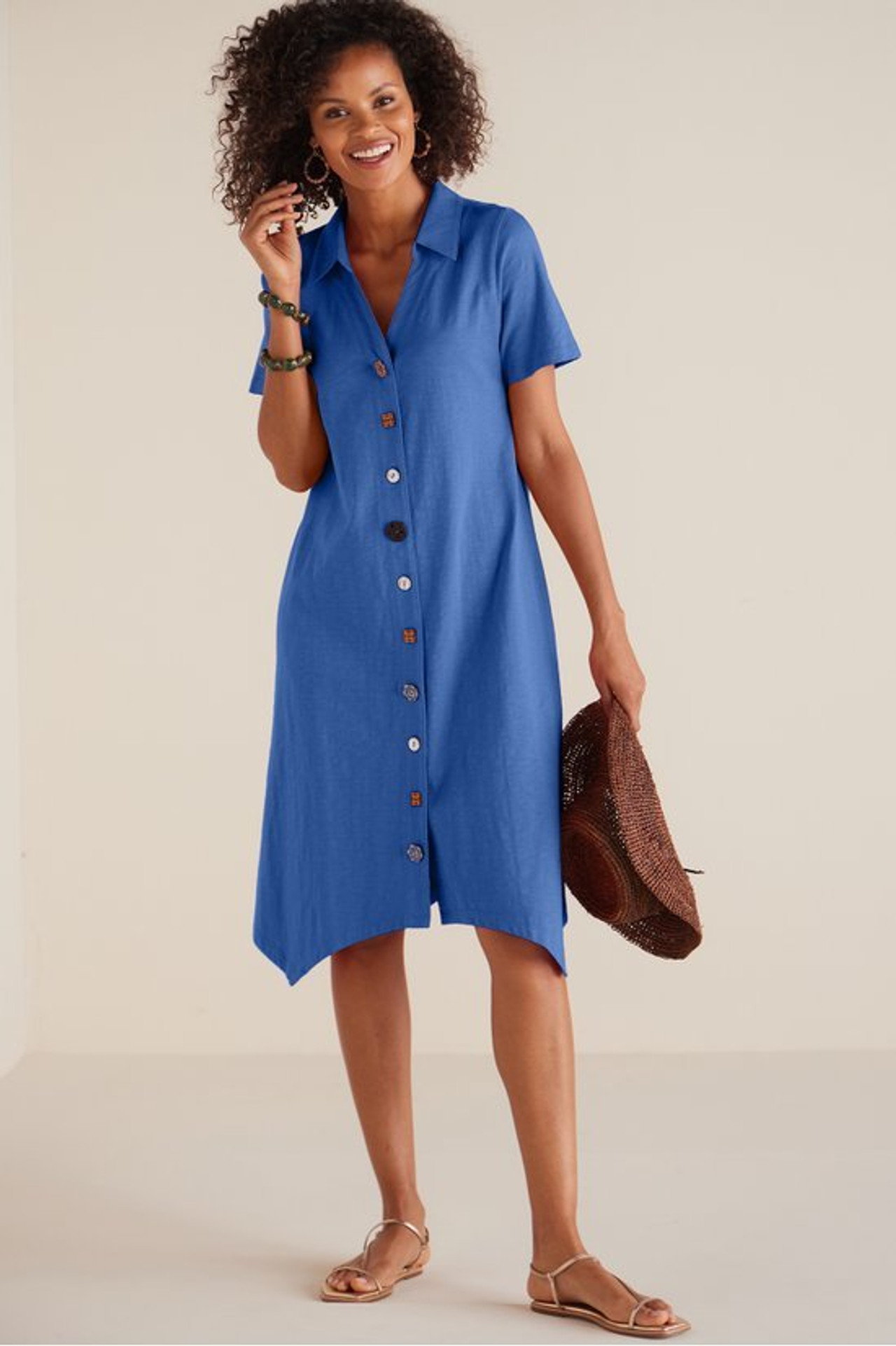 Danielle Button Dress1338