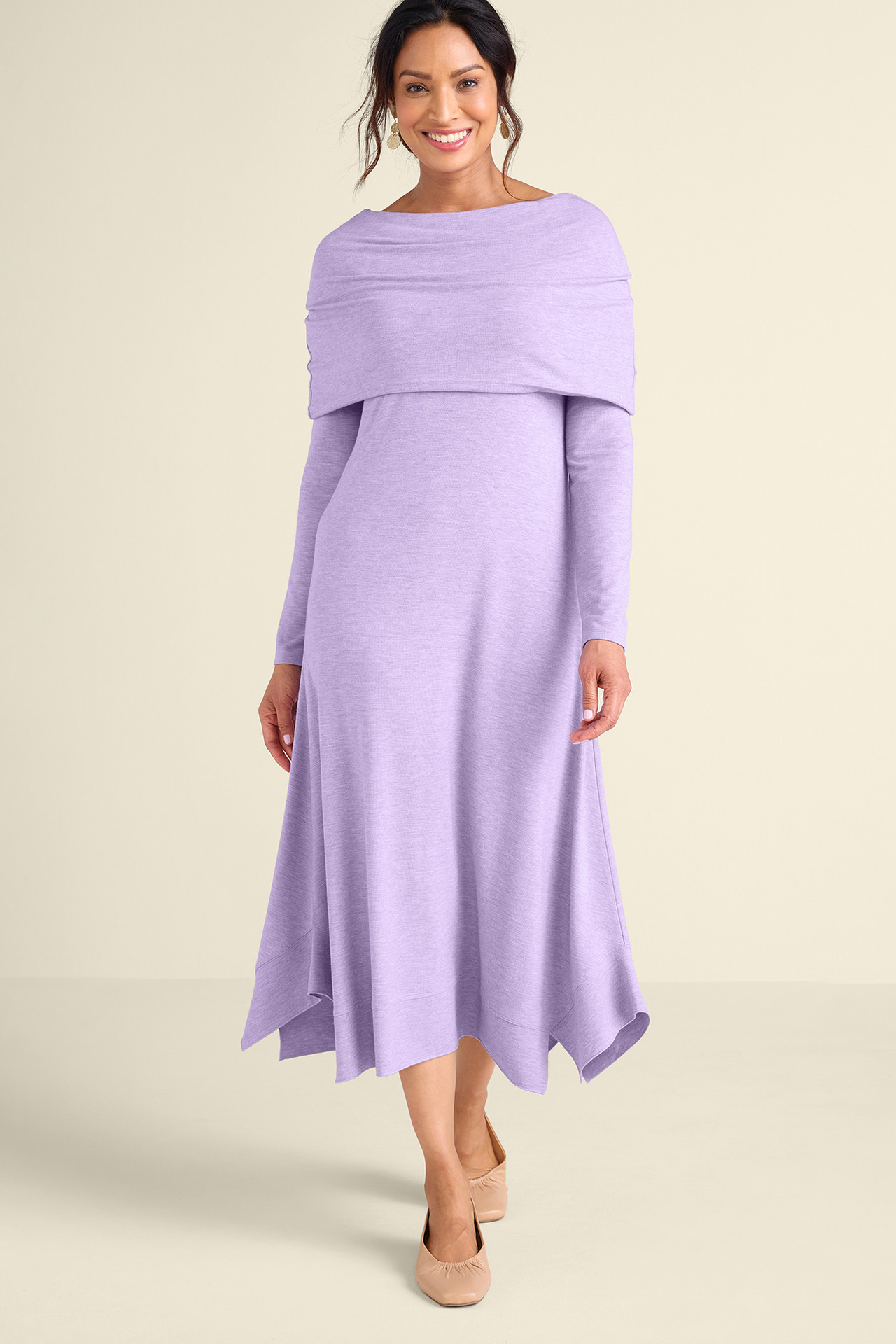 B'call Knit Midi Dress