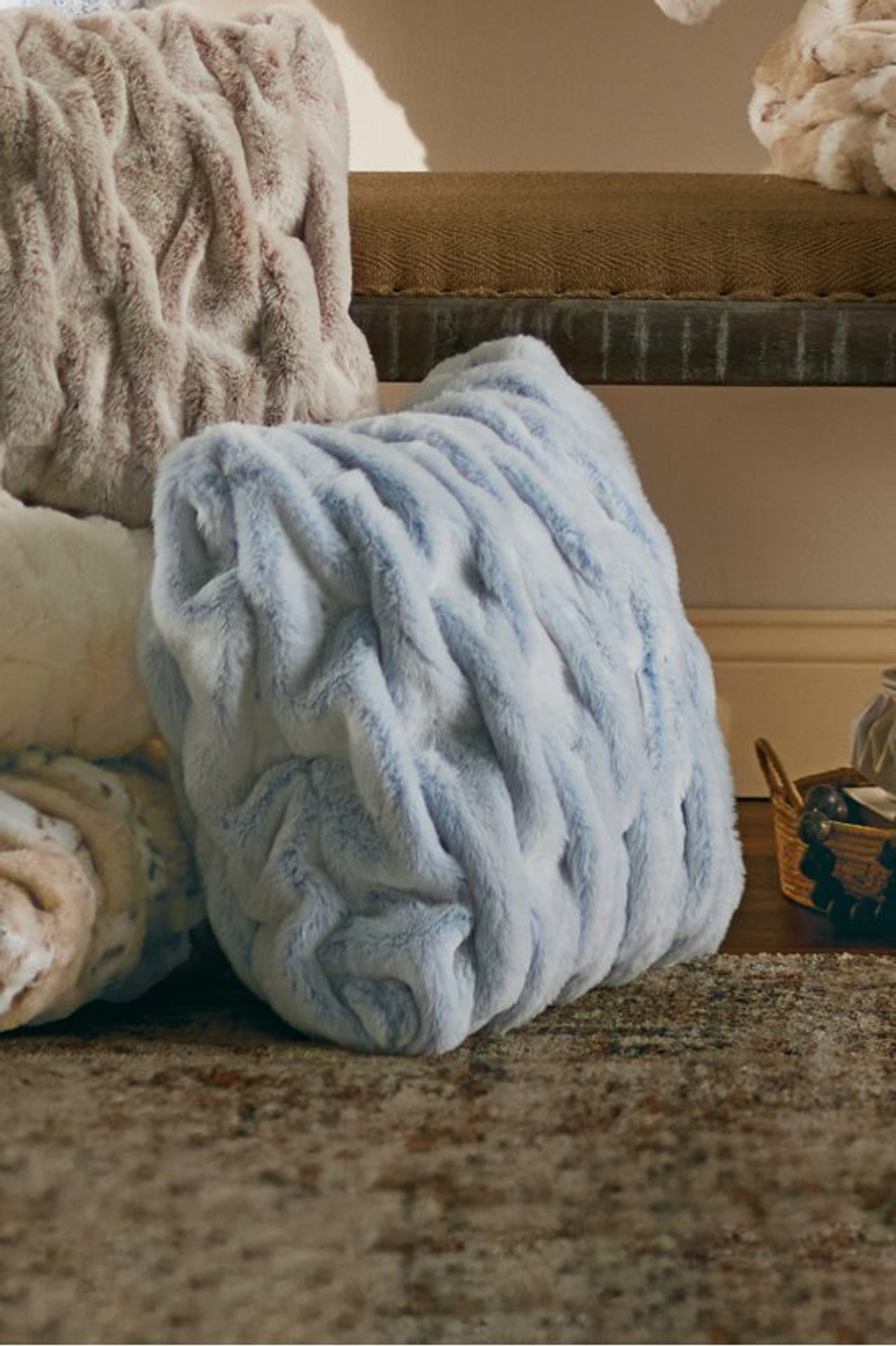 La Parisienne Faux Fur Pillow