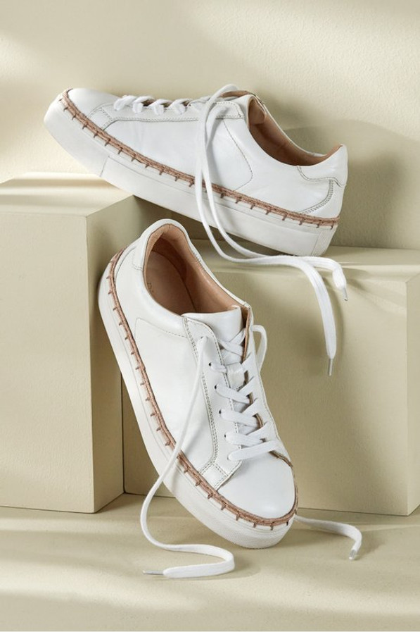 Diba True Embellish Raffia Sneakers