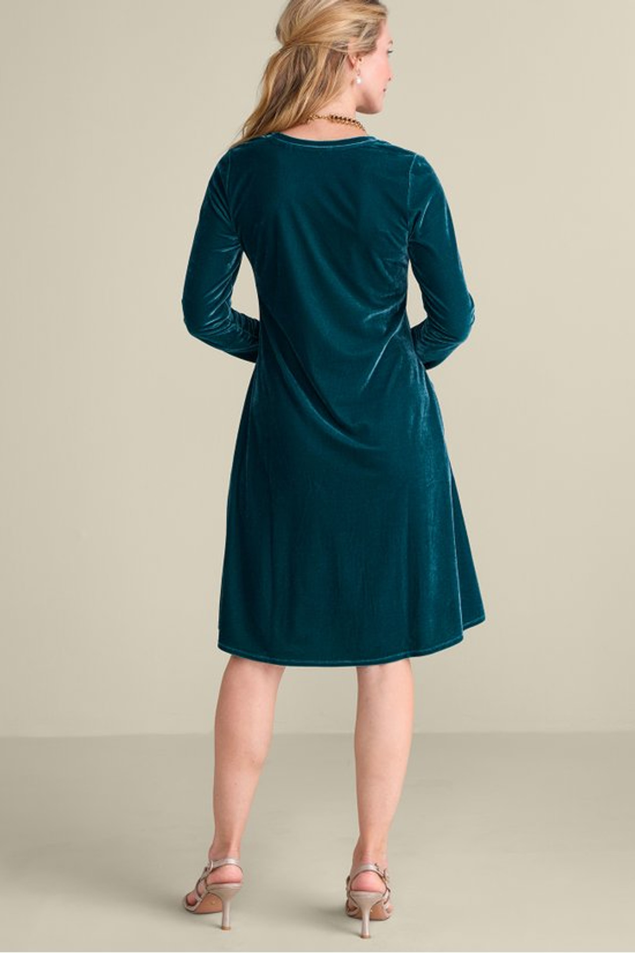 Short Santiago Velvet Dress