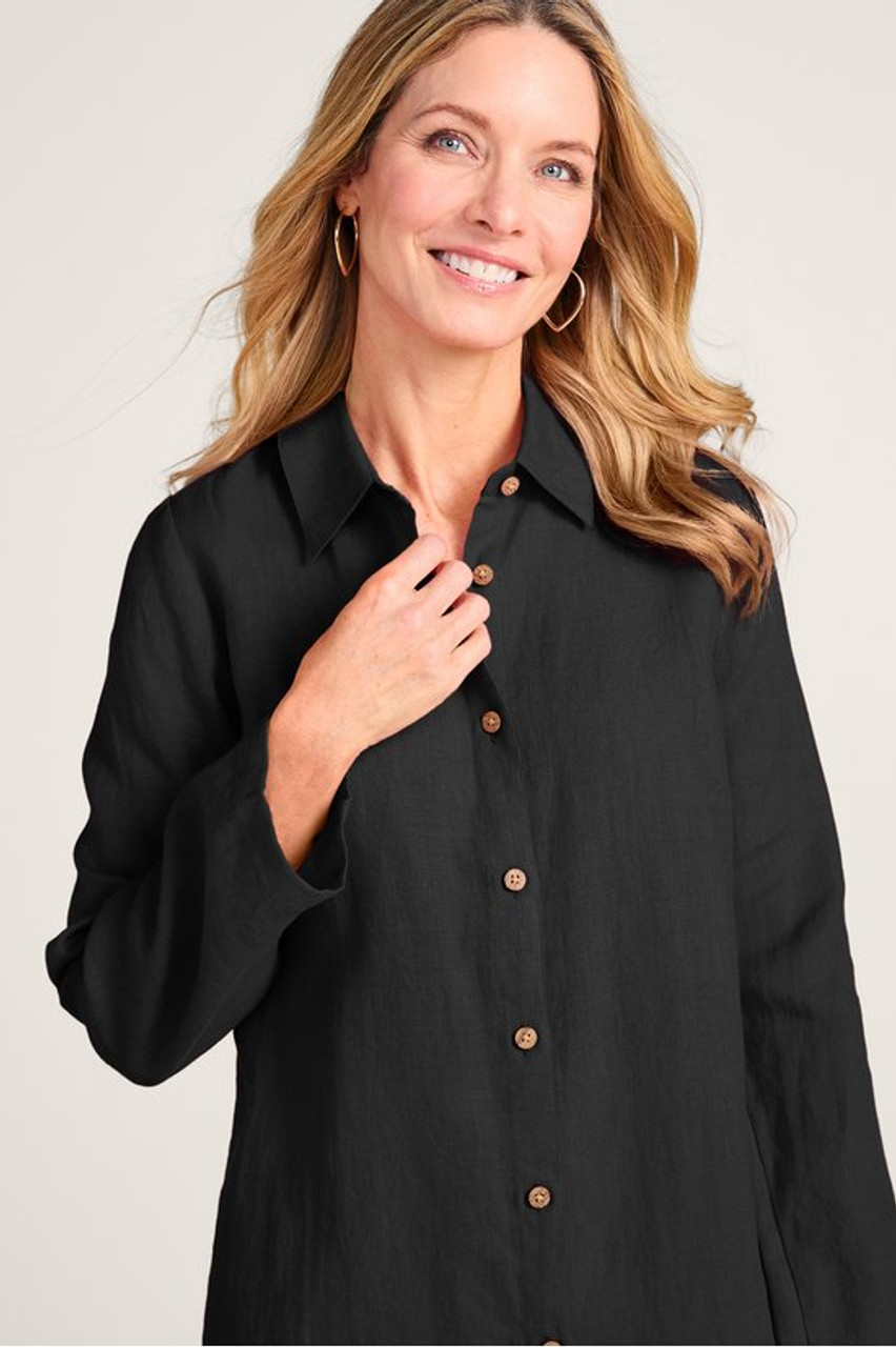 Outer Banks Linen Big Shirt