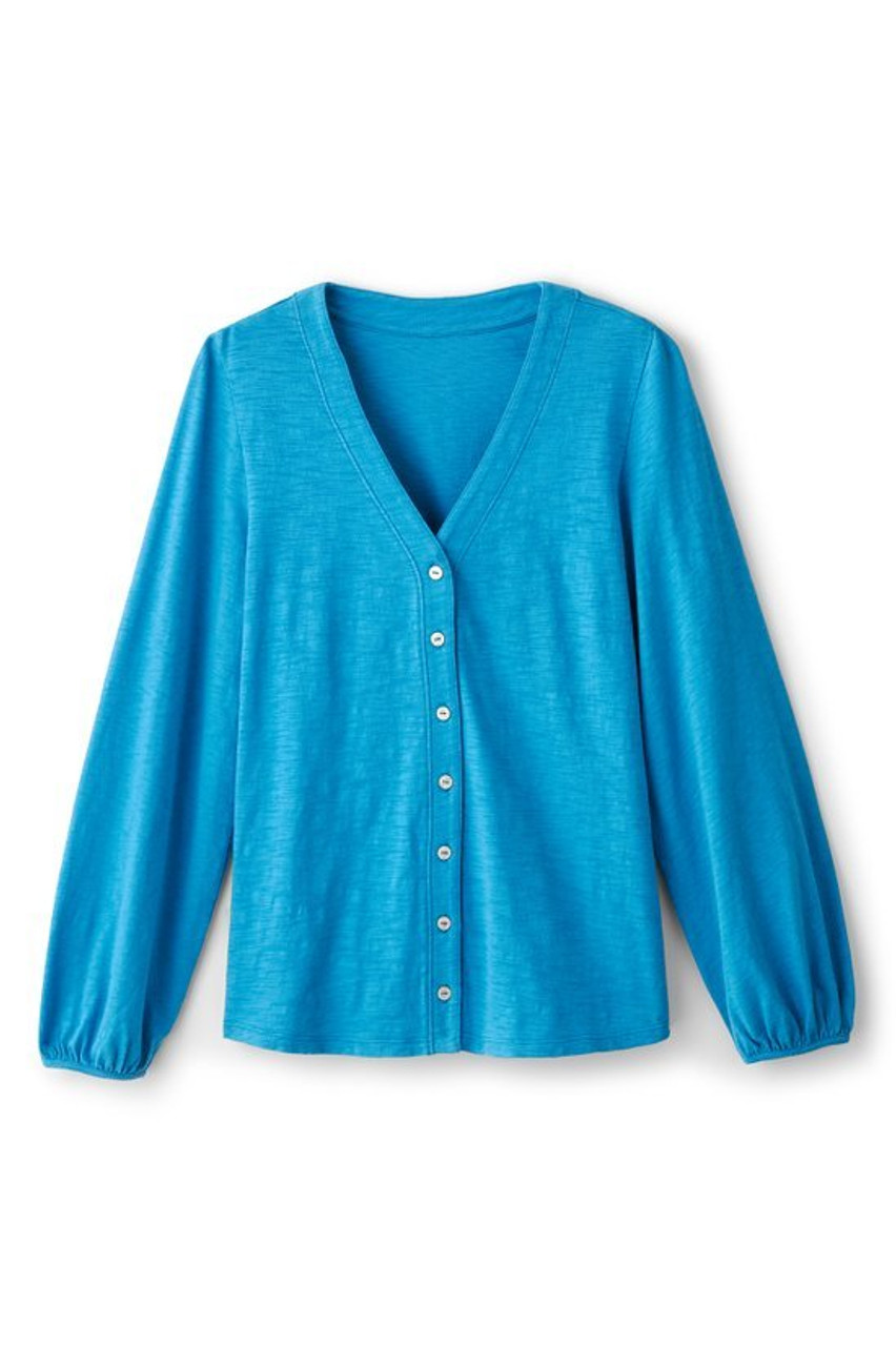 Lorna Button Front Top