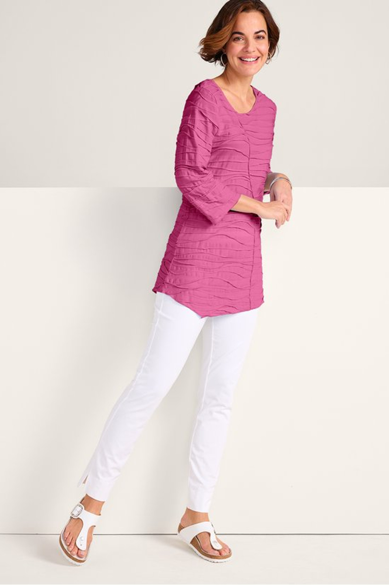 Hattie Textured Tunic