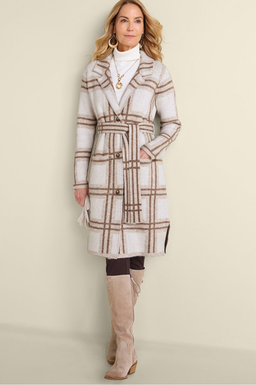 Dulcie Plaid Cardigan