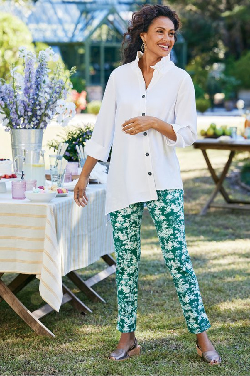 SoftEssential™ SUPERLA Slim Leg Ankle Pants1179