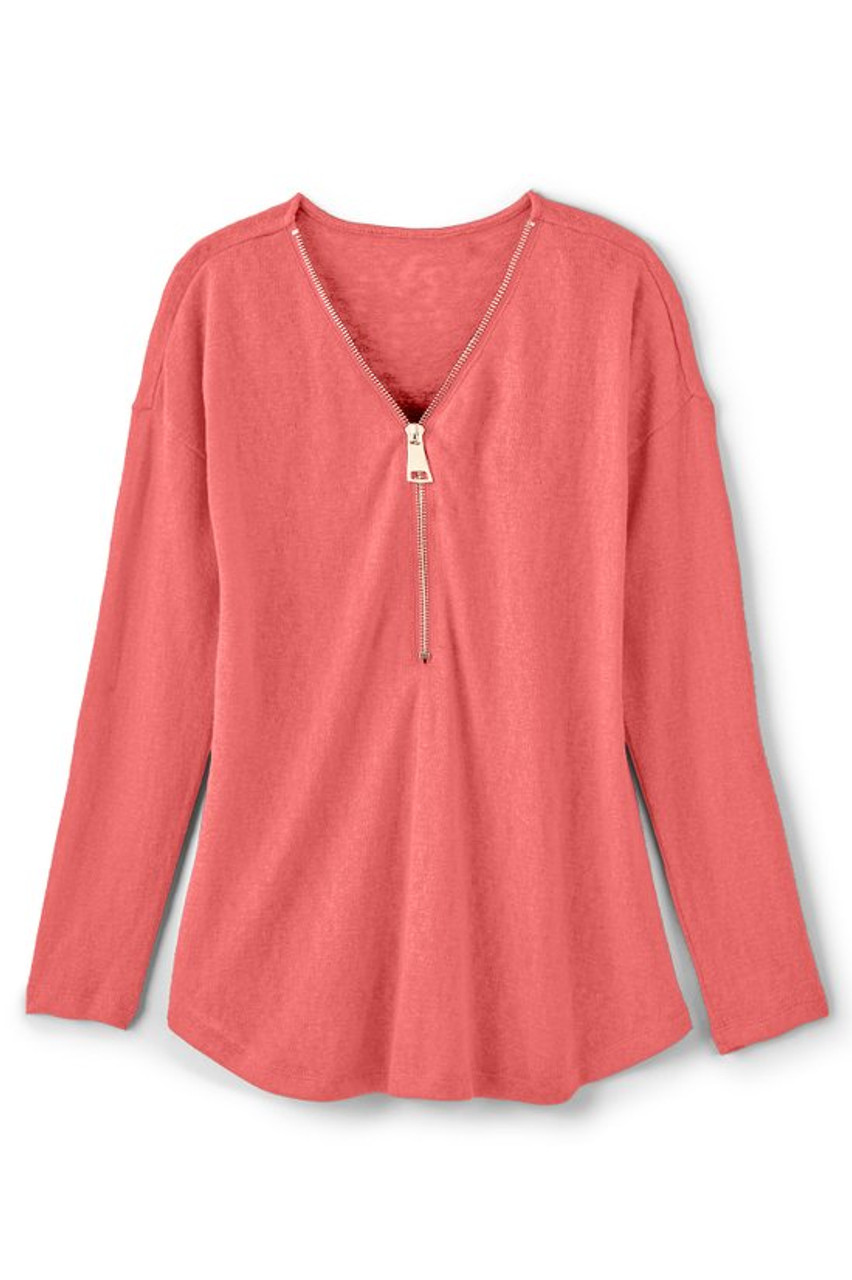 Valentina Zip Sweater   2216