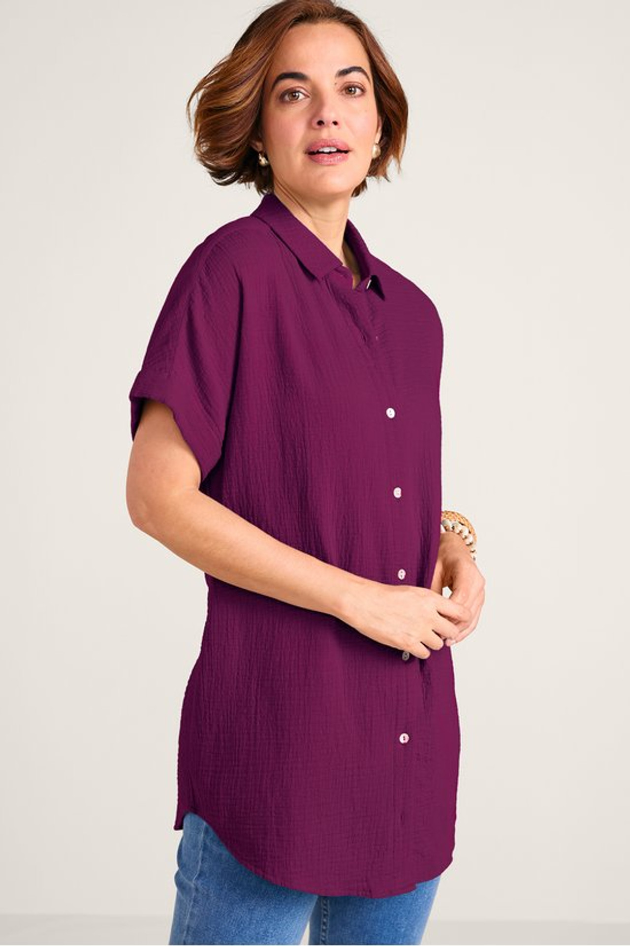 Je Veux Gauze Top1335