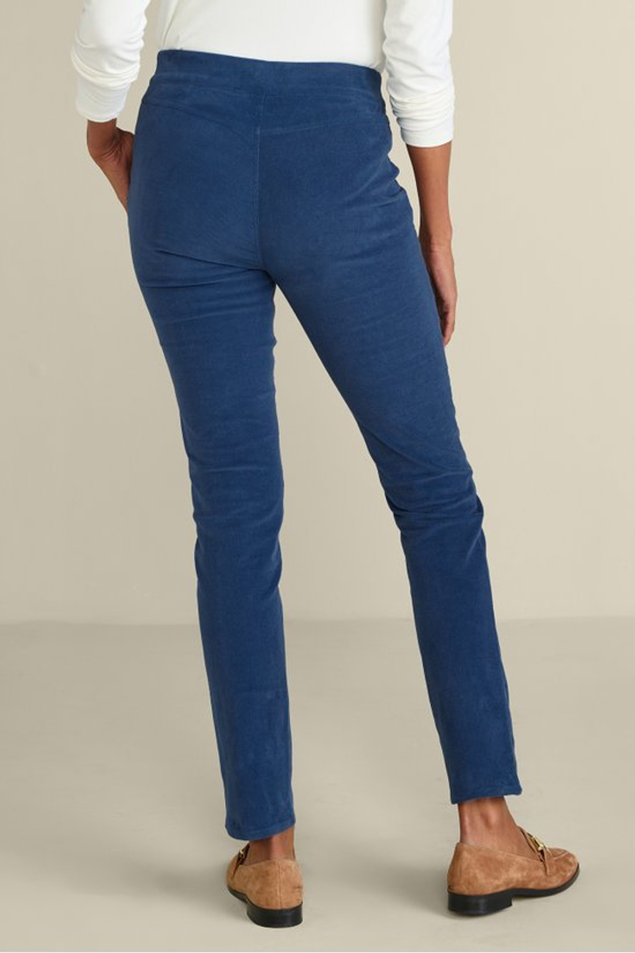 Rockland Corduroy Slim Leg Pull On Pants