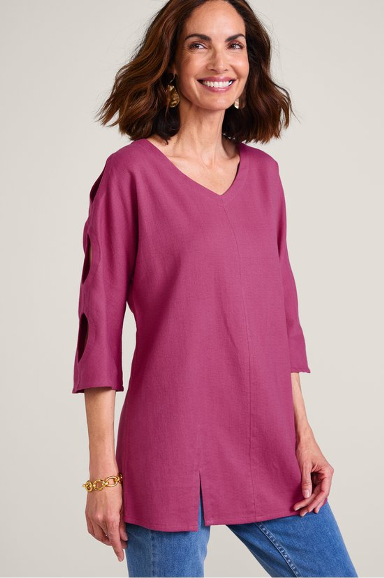 Gabby Gauze Top