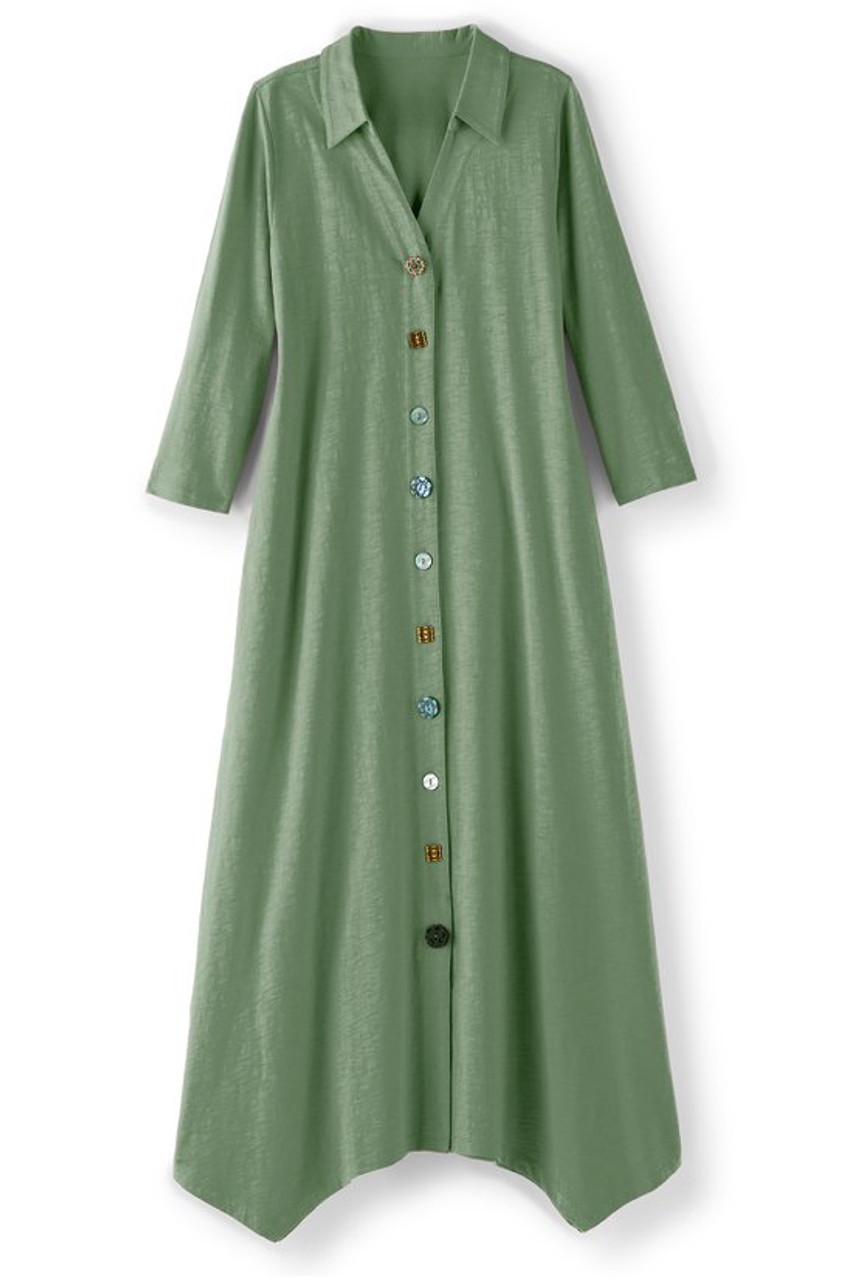 Danielle ¾ Sleeve Maxi Dress