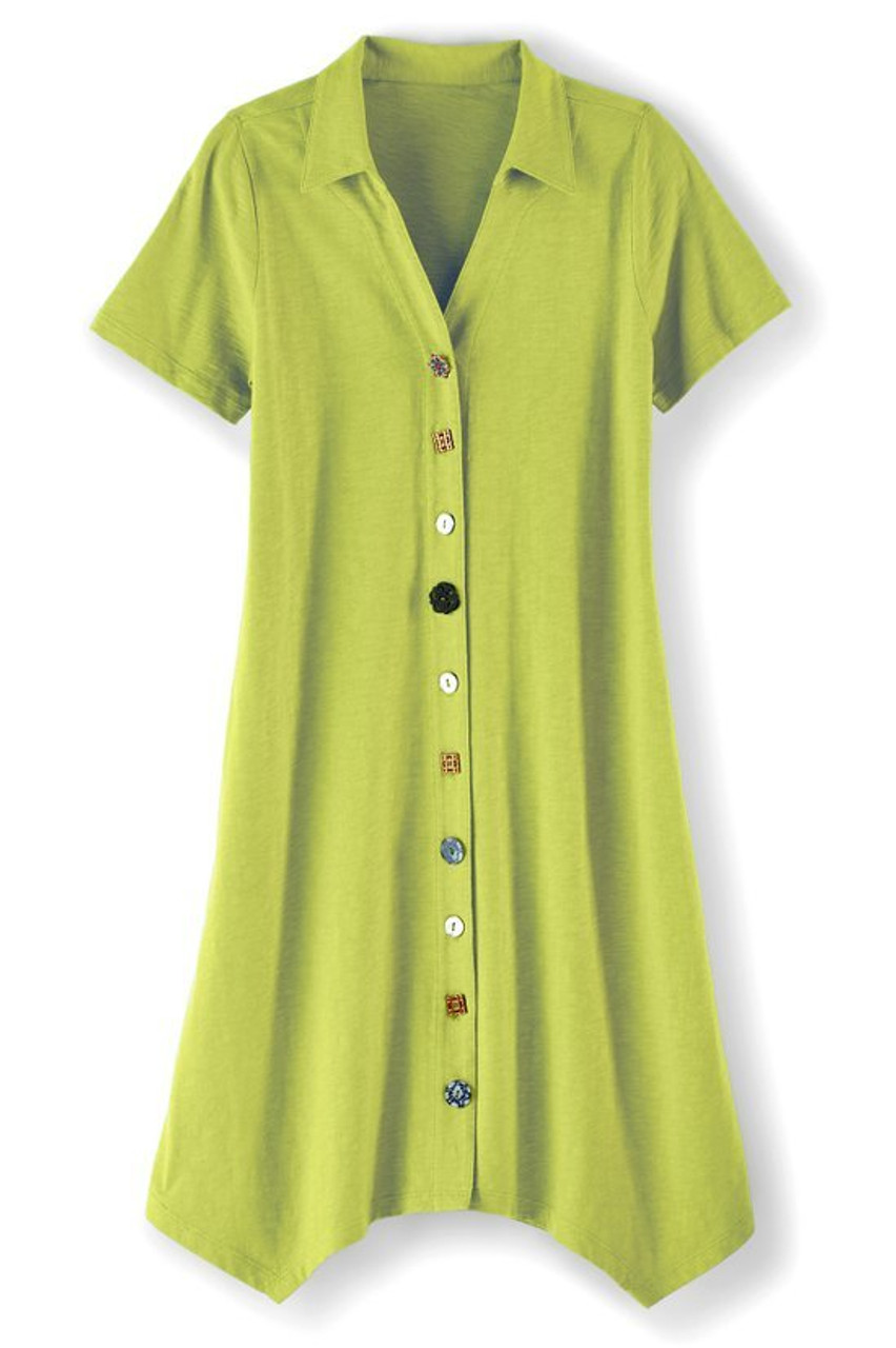 Danielle Button Dress1338