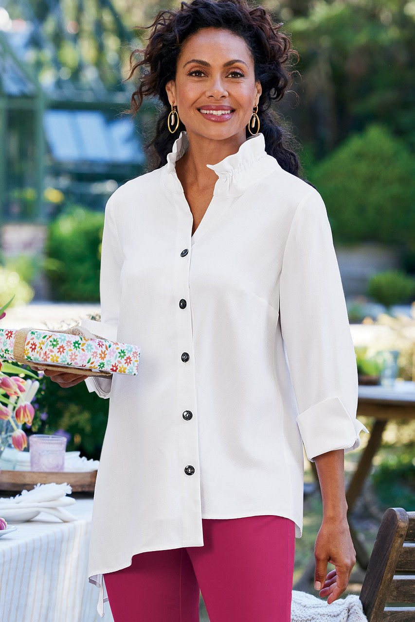 Brea Asymmetric Shirt