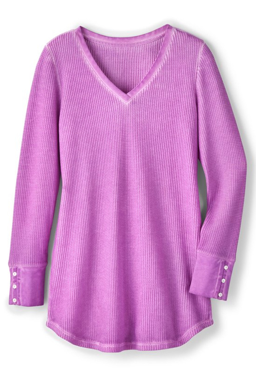 Arabella Waffle Knit Tunic