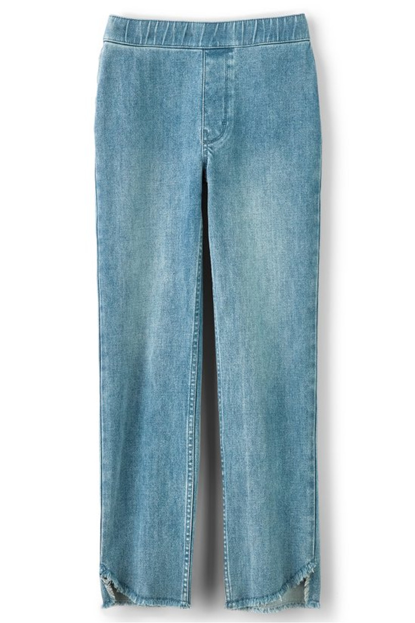 Ultimate Denim Frayed Hem Crops