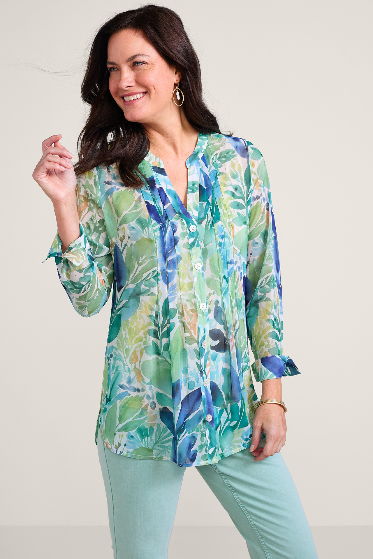 Sheer Baroque Top & Cami