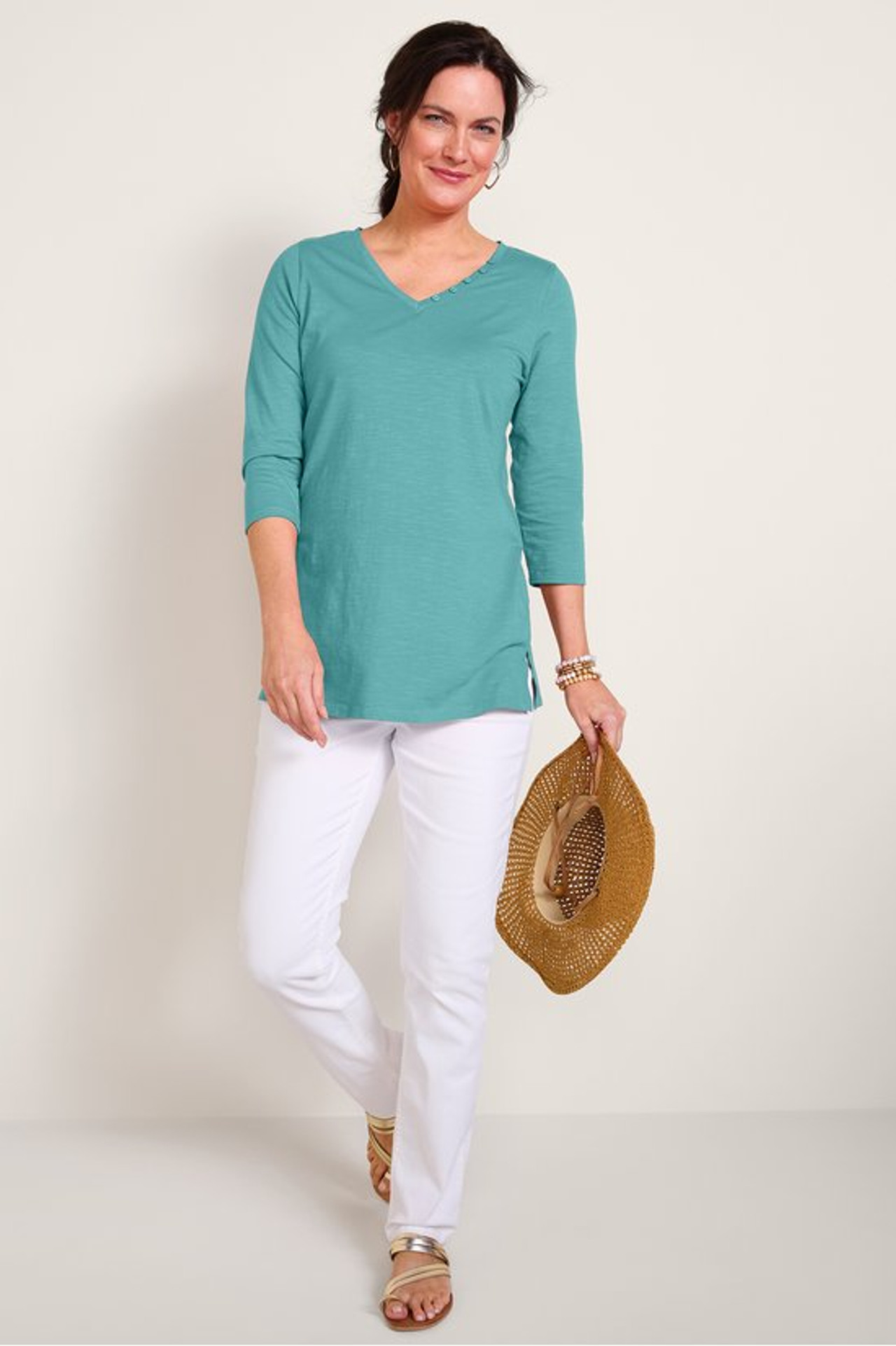 Rashida Slub Tunic