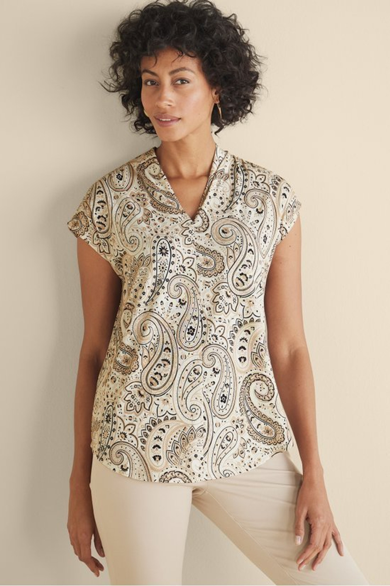 Twilight Luau Printed Tunic