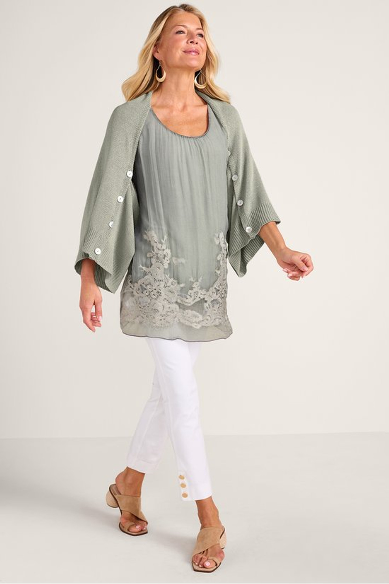 Sea Breeze Sweater Shrug