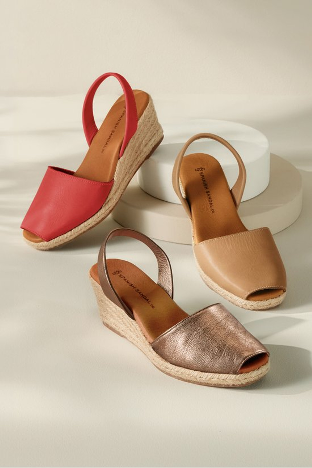 CalaXini Rope Wedge Espadrille