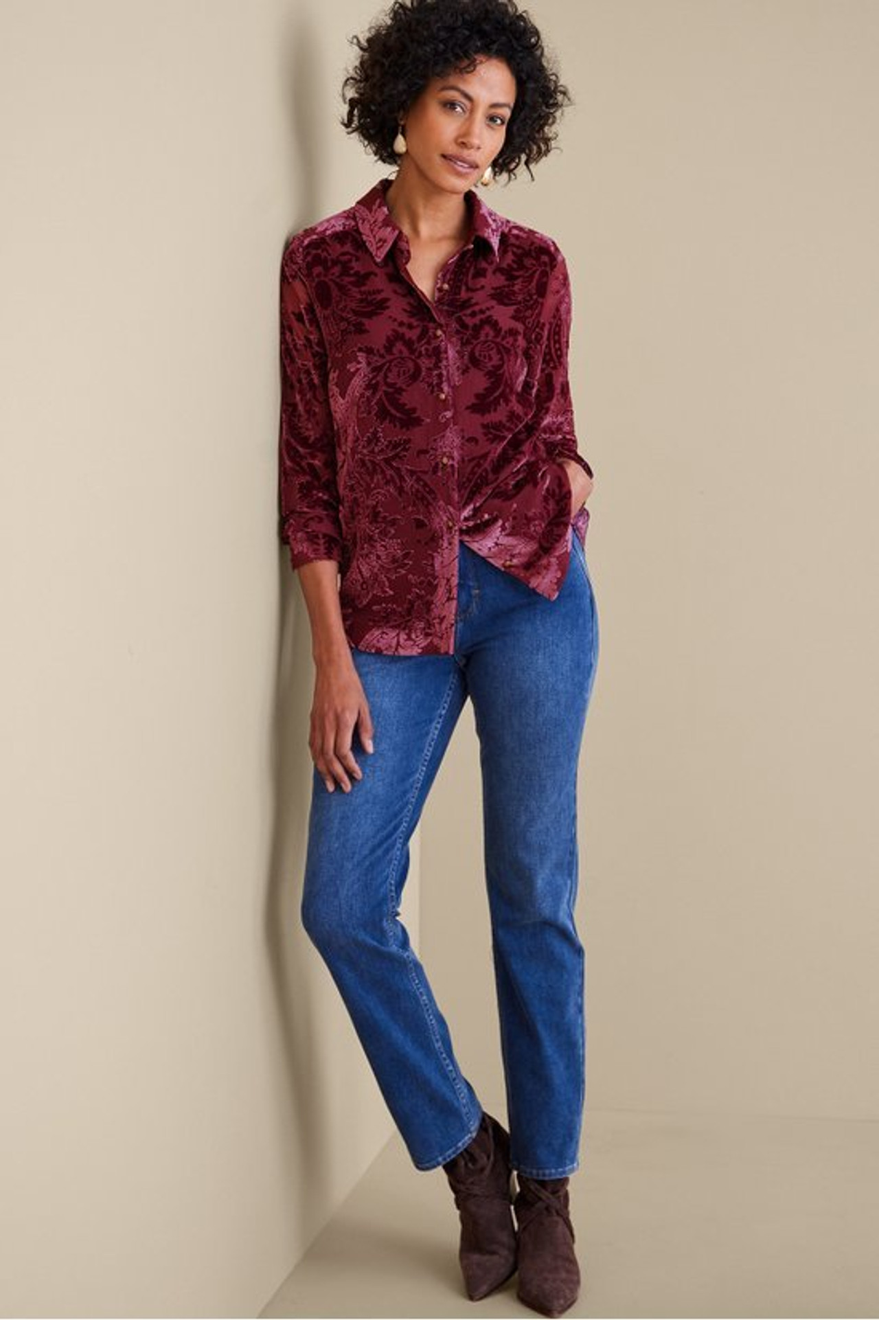Floreat Velvet Shirt