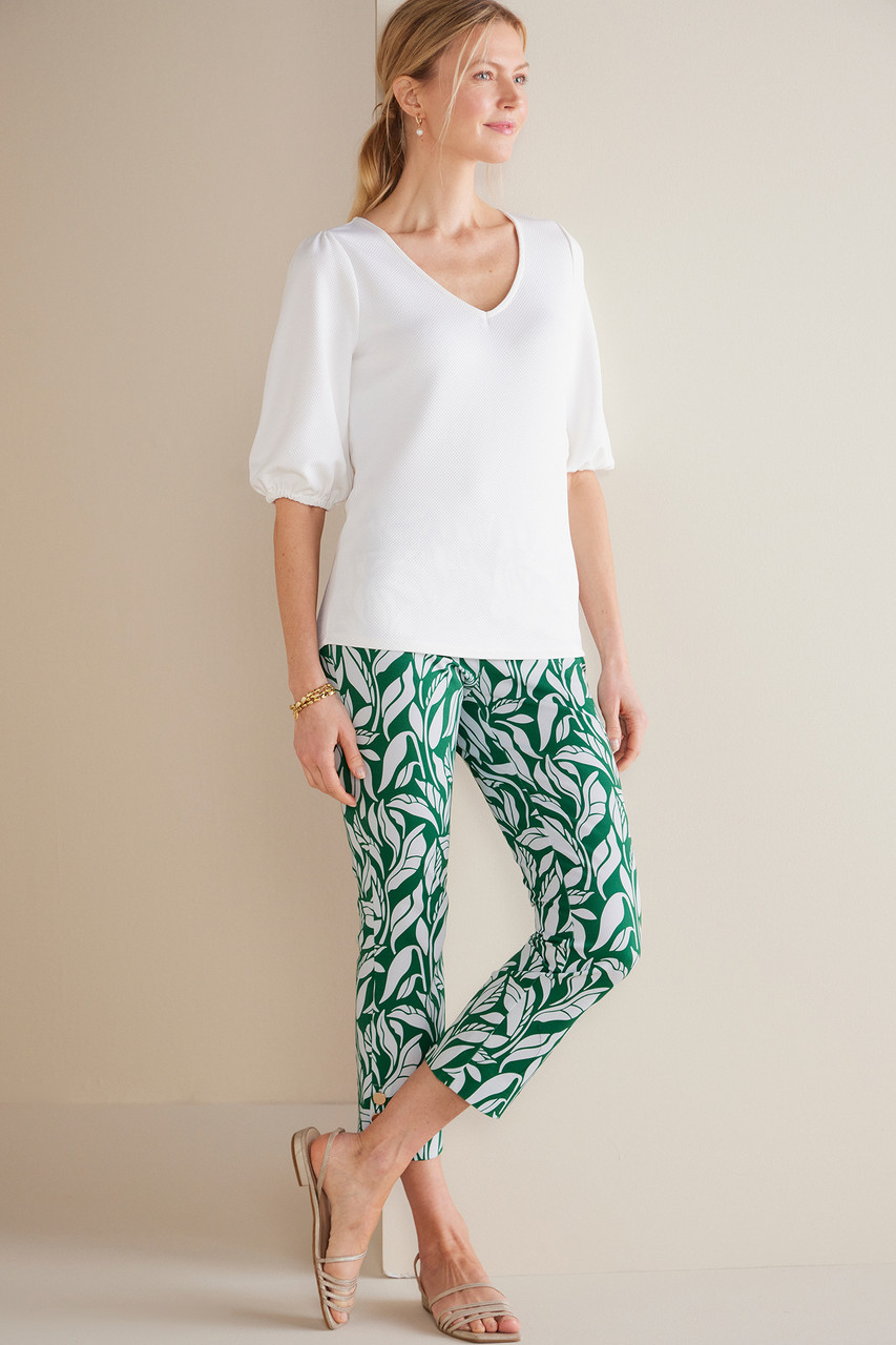 SoftEssential™ SUPERLA Slim Leg Crop Pants1194