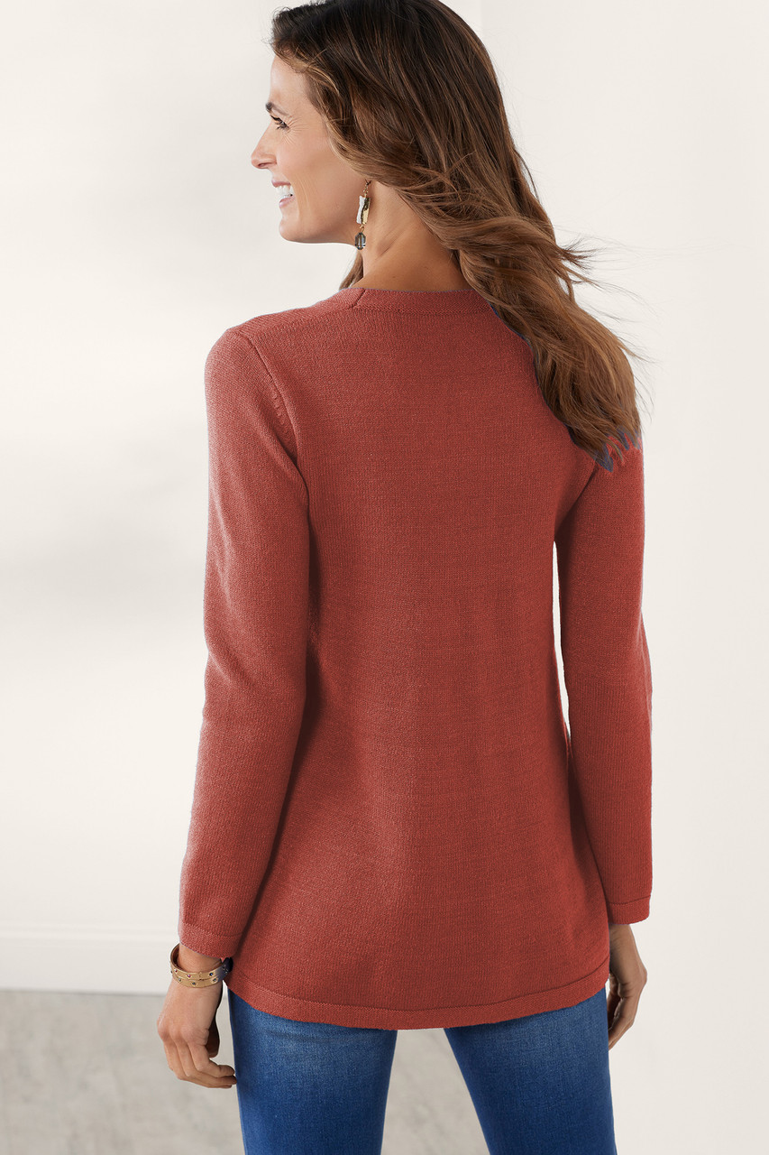 Priscilla Pullover Tunic Sweater