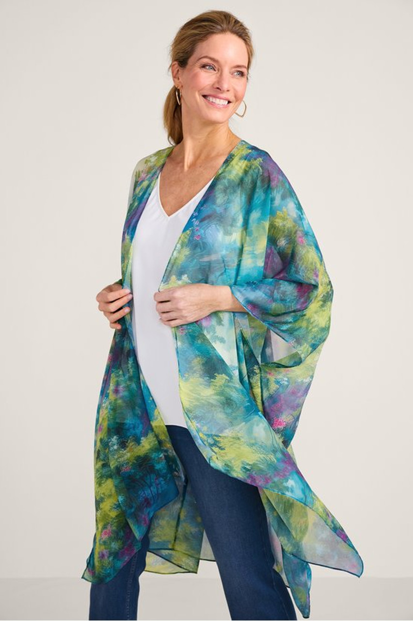 Monet's Garden Topper