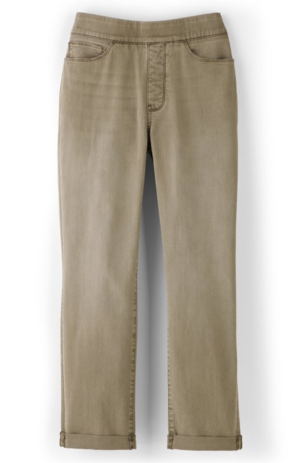 The Ultimate Denim Pull-On Crop