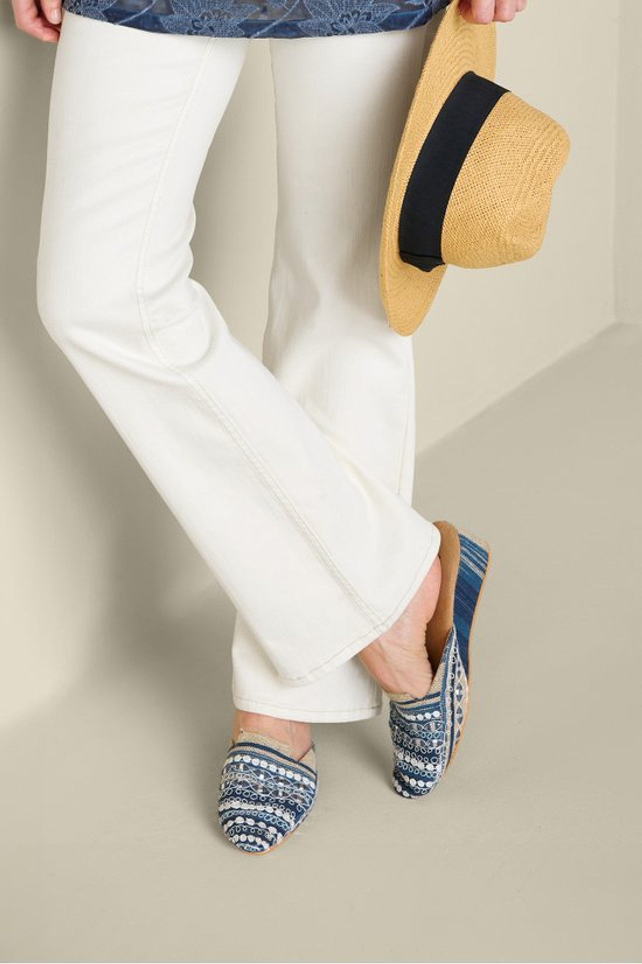 Arizona Stripe Wedge Slide