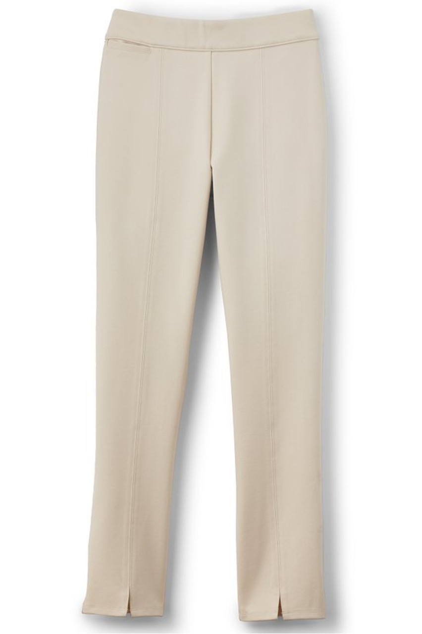 SoftEssential™ Ponte Slim Ankle Pants