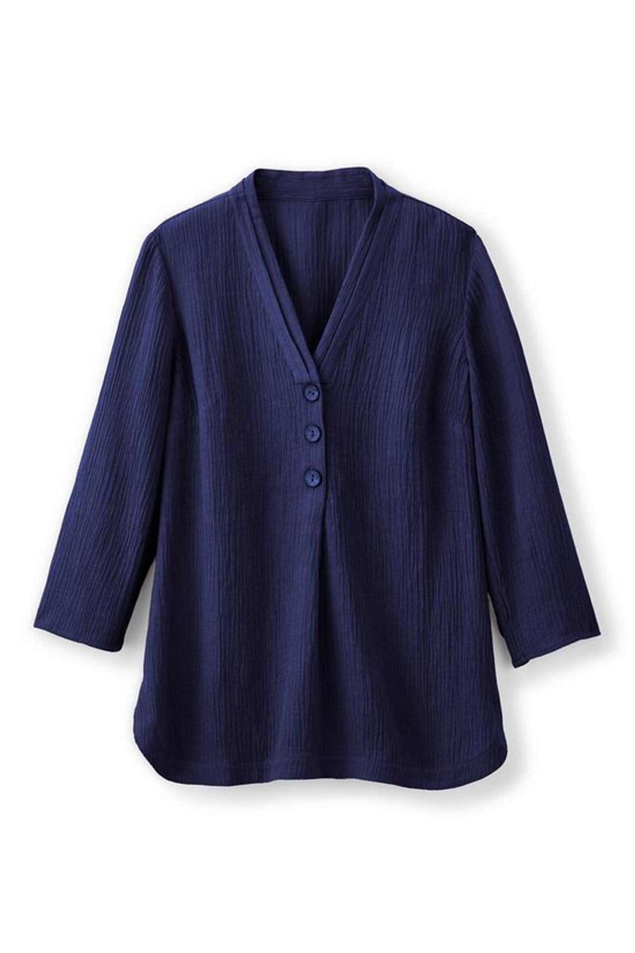 Oceo Gauze Button Tunic