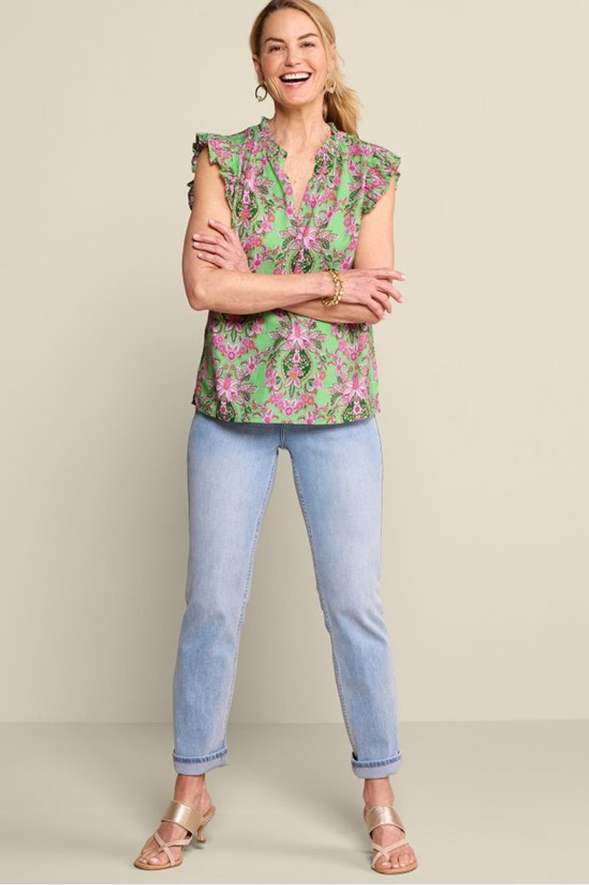 Paige Linen Blend Top