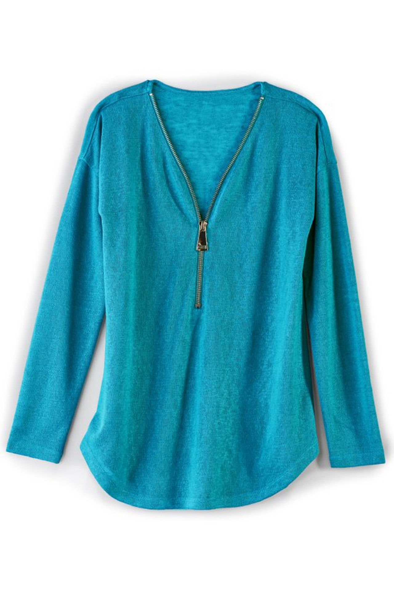 Valentina Zip Sweater   2216