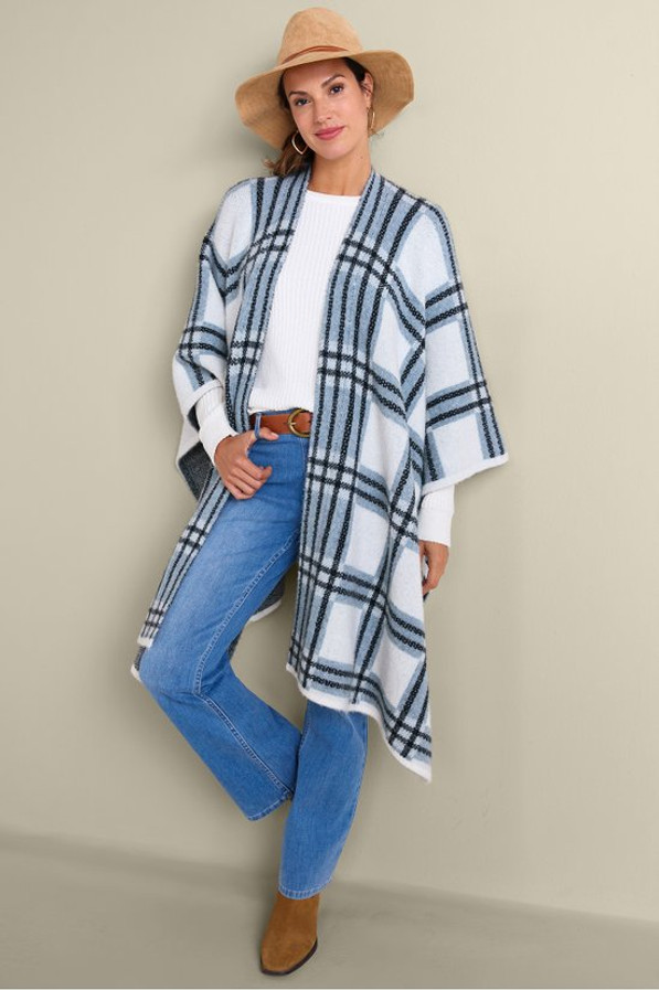 Braunwyn Plaid Wrap