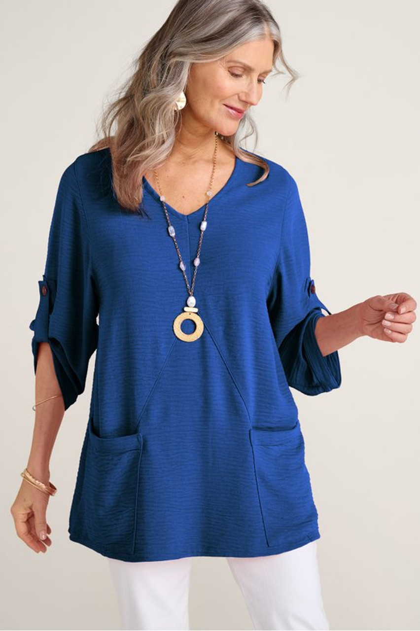 Josette Textured Tunic