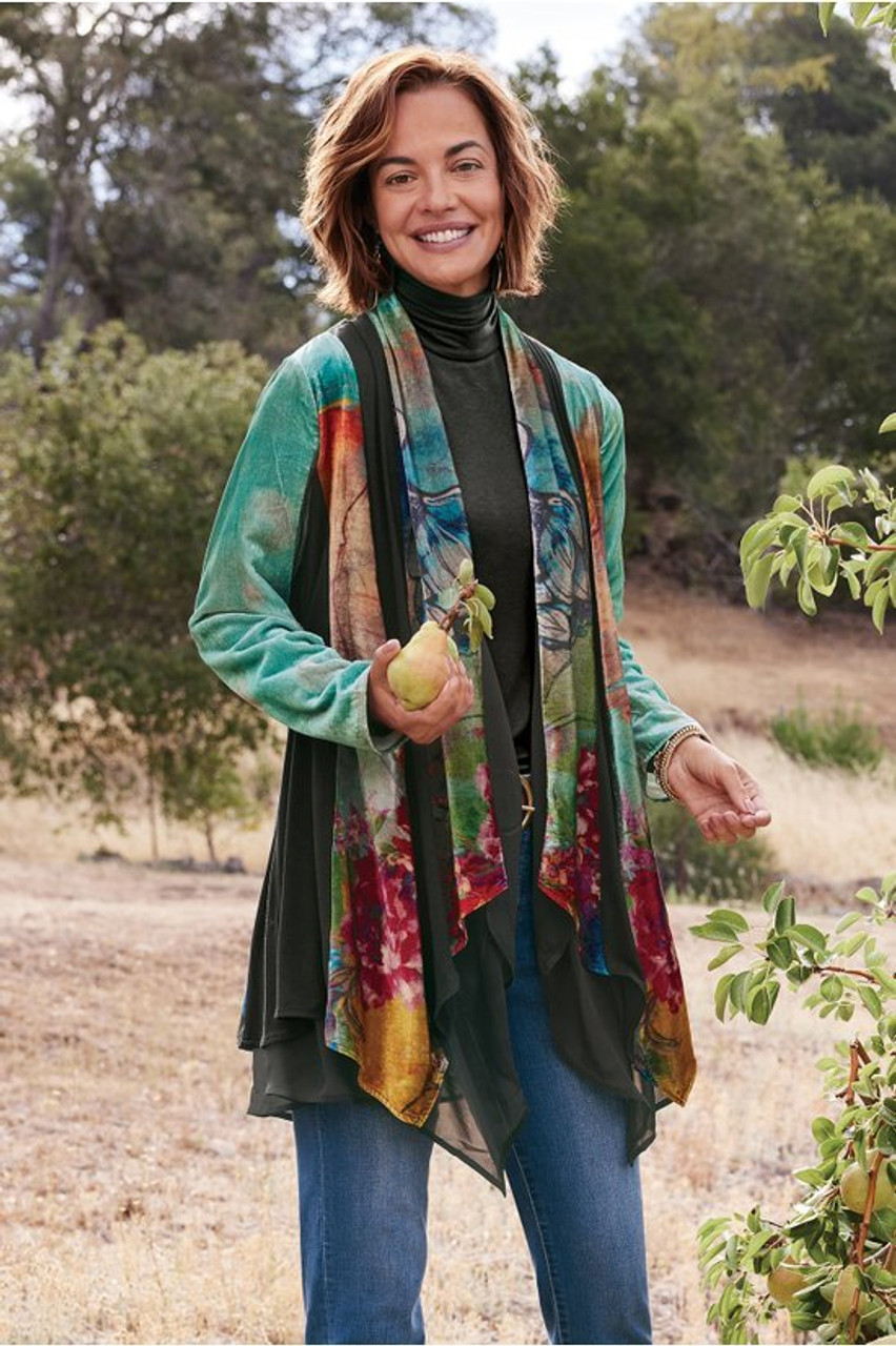 Kalina Velvet Kimono