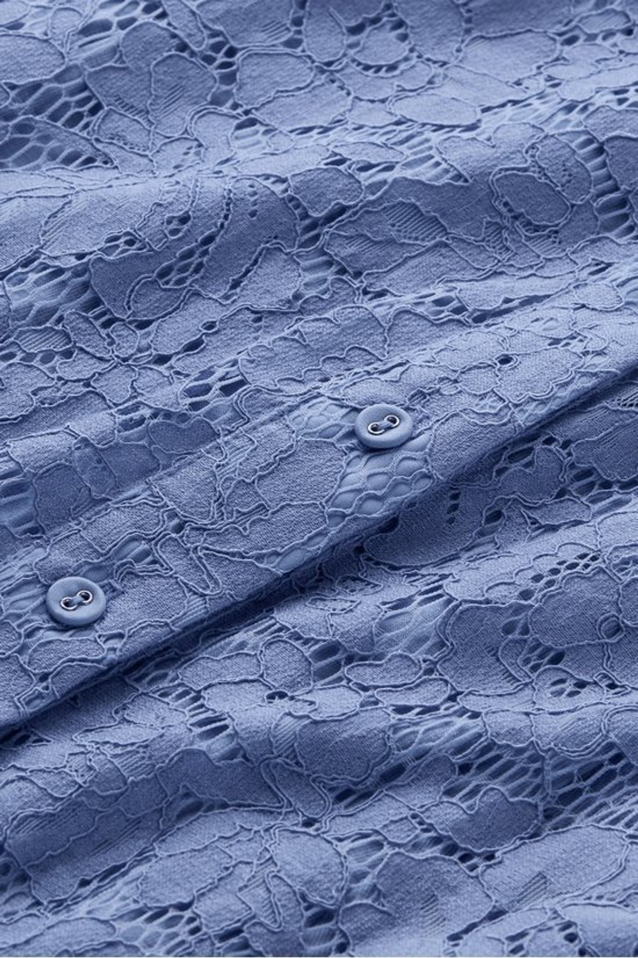 Lisa Lace Button Front   2243