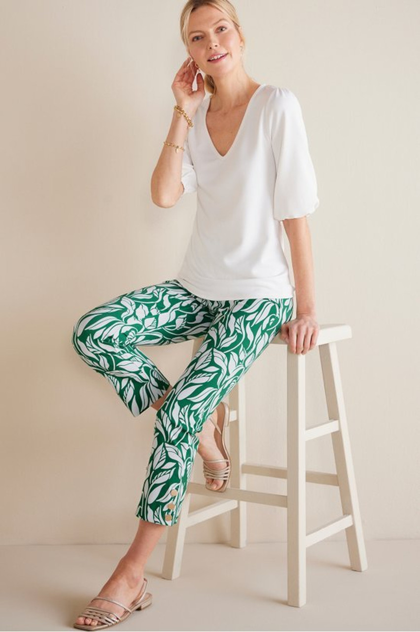 SoftEssential™ SUPERLA Slim Leg Crop Pants1194