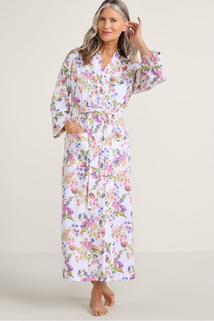 Painterly Garden Robe