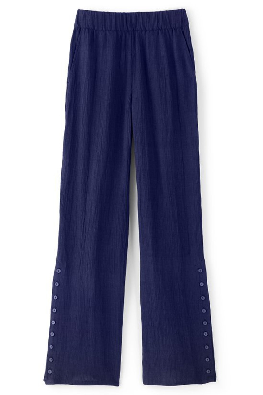 Oceo Gauze Wide-Leg Pants1474