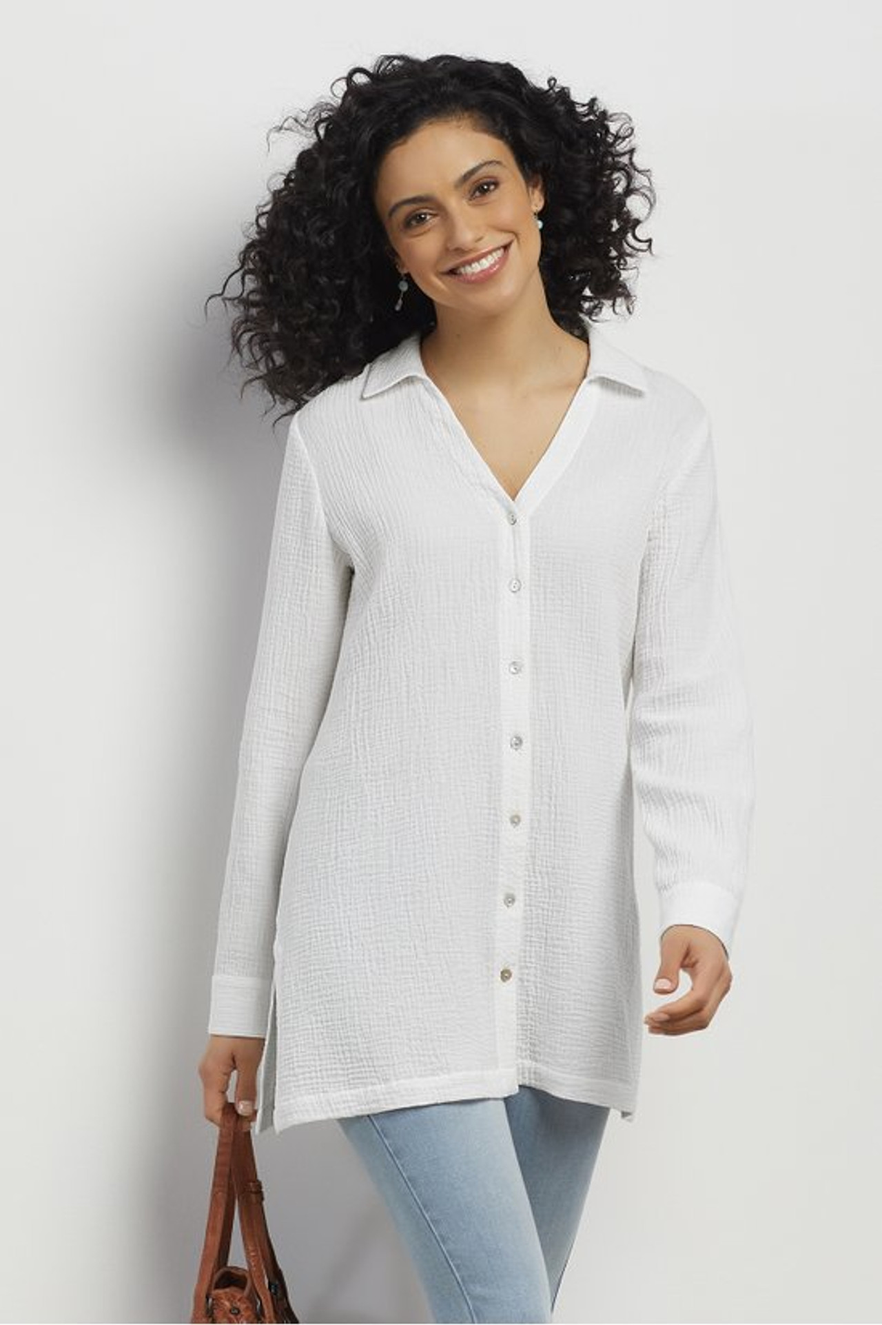 Escambia Gauze Tunic Shirt