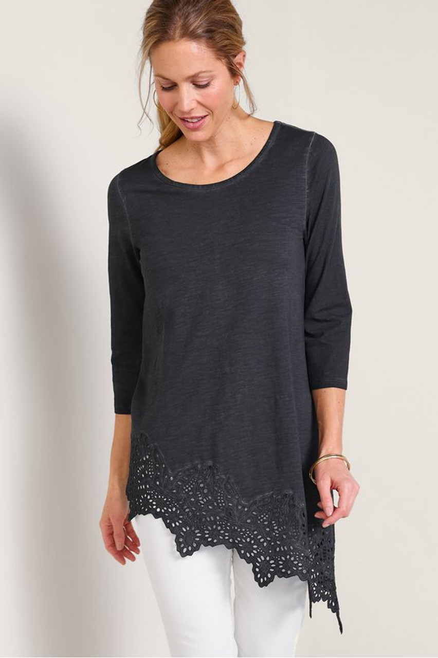 Ayesha Lace Trim Tunic