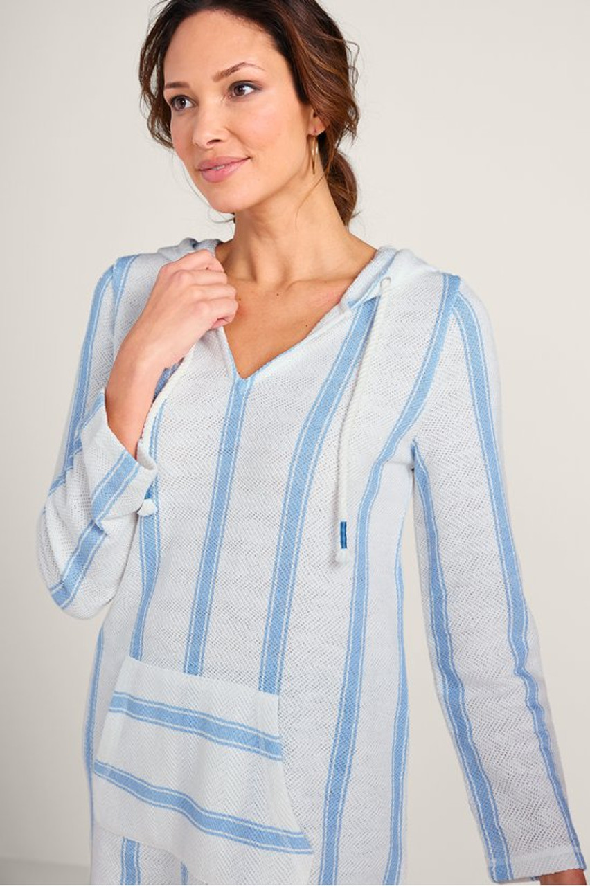 Charline French Terry Stripe Hoodie