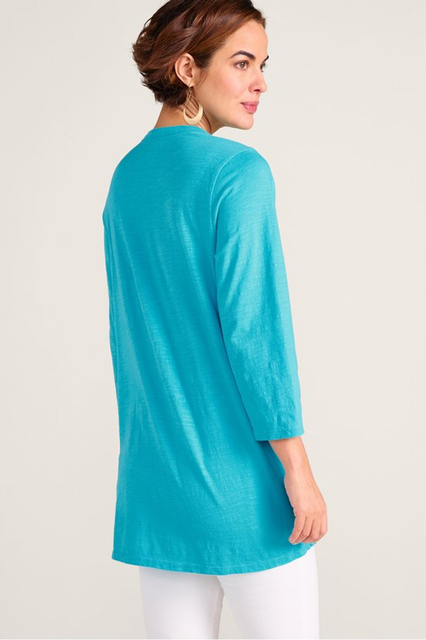 Nura Embroidered Knit Tunic