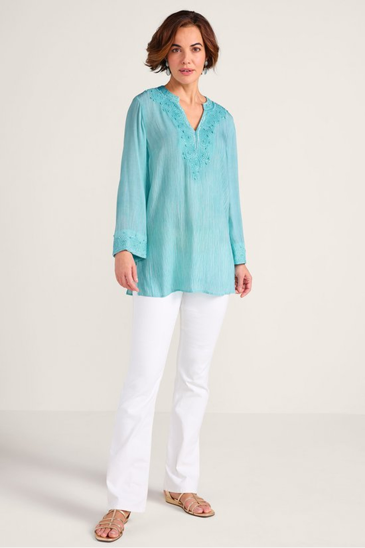 Benedetta Gauze Tunic