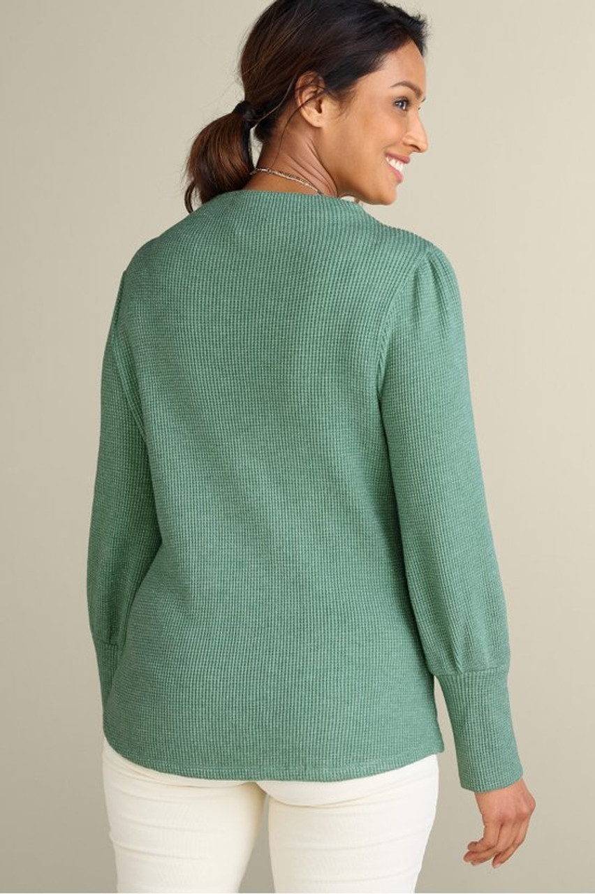 Melina Waffle Pullover