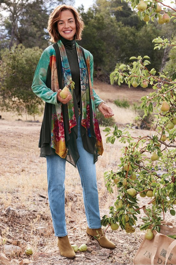 Kalina Velvet Kimono