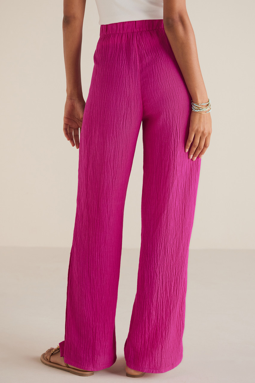 Oceo Gauze Wide-Leg Pants1474